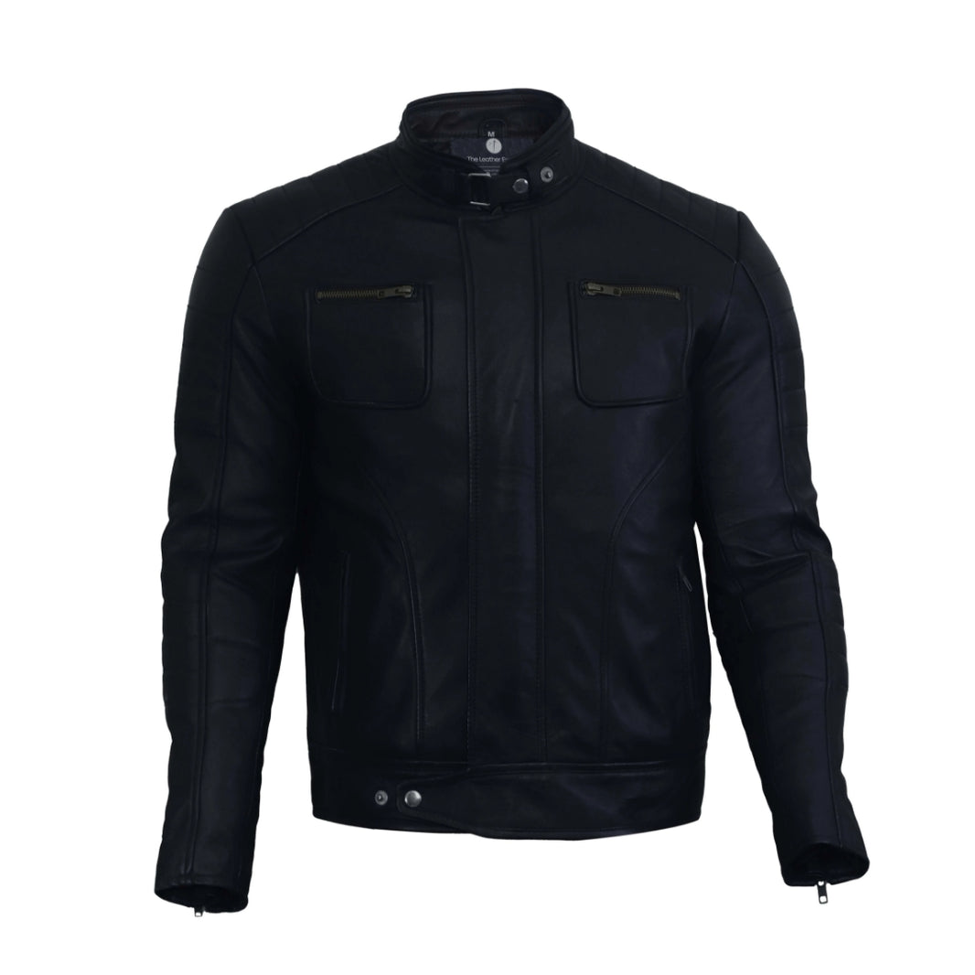 100% Real Leather Jackets for Men's | Genuine Leather – The