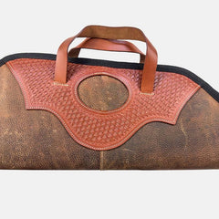 Non-Scoped Leather Long Gun Case