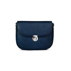 Blue Ember Leather Handbag