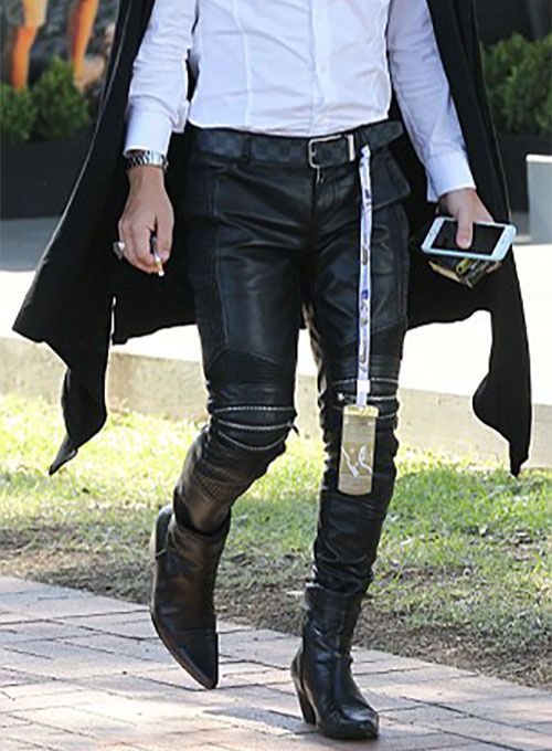 ANTHONY CALLEA LEATHER PANTS