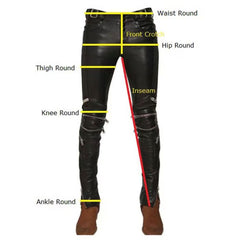 PUNK PU LEATHER PANTS