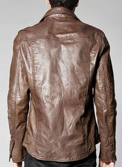 CHEVELLE LEATHER SHIRT JACKET