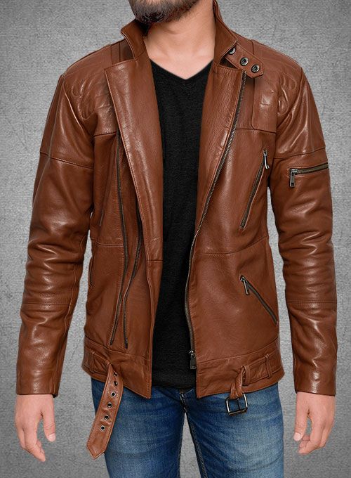 CRUISER BIKER LEATHER JACKET