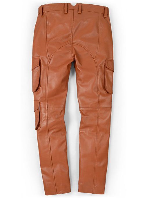 DRIFTER LEATHER CARGO PANTS