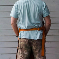 Light Brown Leather Apron