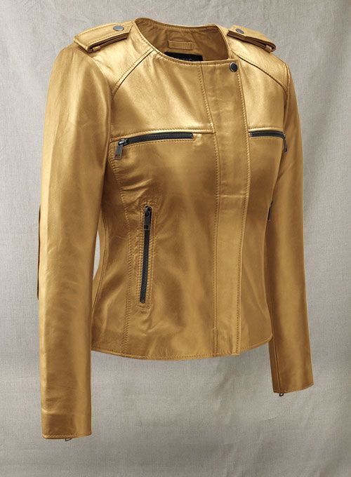 GOLDEN LIZZY LEATHER JACKET