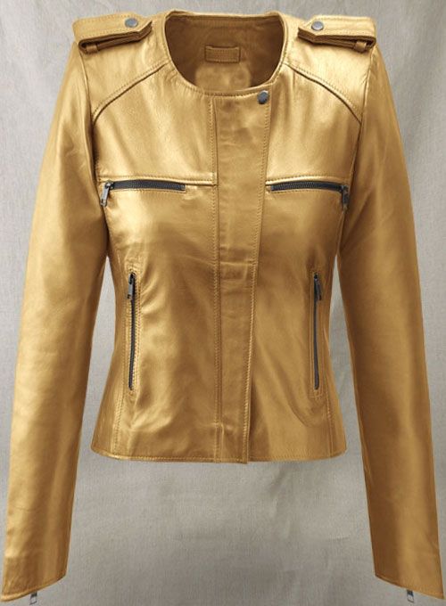 GOLDEN LIZZY LEATHER JACKET