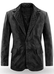 HARPER LEATHER BLAZER