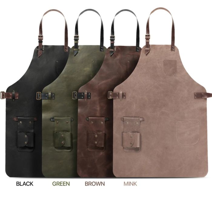 LEATHER WORKSHOP APRON