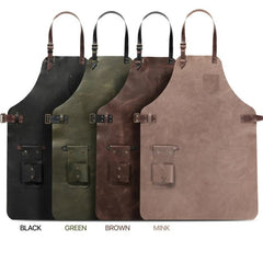 LEATHER WORKSHOP APRON