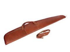 LEATHER SHOTGUN CASE, CLAY HUNTING SHOTGUN CASE, HANDMADE