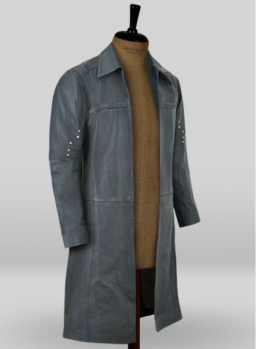 IDRIS ELBA THE DARK TOWER LEATHER LONG COAT