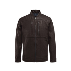 Thunder Storm Brown Biker Leather Jacket