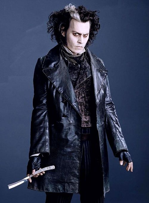 JOHNNY DEPP SWEENEY TODD LEATHER COAT