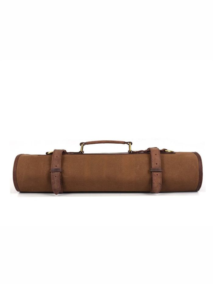 TUSCANIA LEATHER KNIFE ROLL