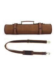 TUSCANIA LEATHER KNIFE ROLL