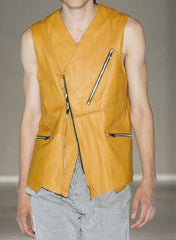 MURSHAD MEN,S LEATHER VEST