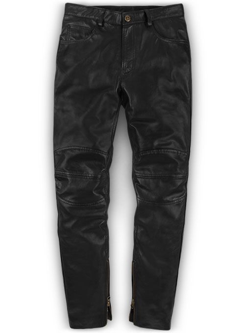 DIFI MAXIME LONG LEATHER PANTS