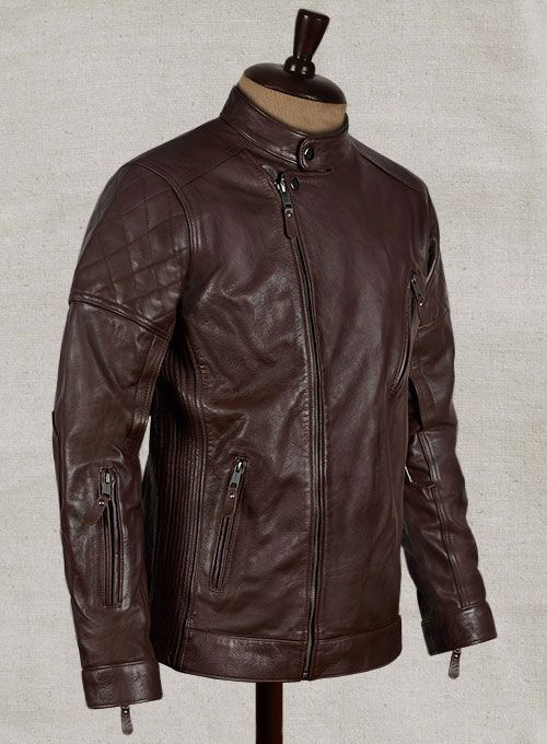 MOTO BIKER LEATHER JACKET