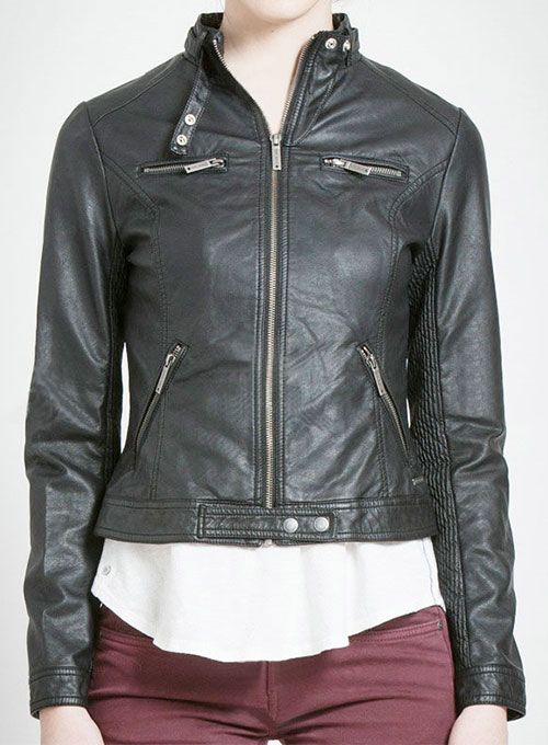 WOMEN LAMBSKIN GENUINE LEATHER JACKET