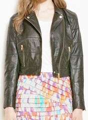 WOMENS ELORA LEATHER JACKET