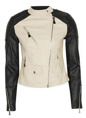 ELLEN POMPEO LEATHER JACKET