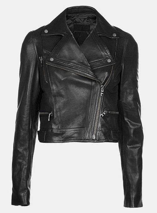 MIDNIGHT NOIR LEATHER JACKET