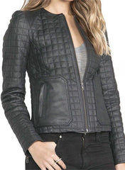 BARBARA LEBEK LEATHER JACKET