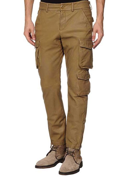 LEATHER LEGACY CARGO PANTS