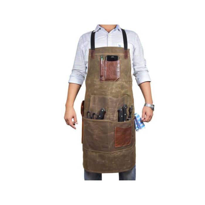 TURIN WAXED CANVAS APRON