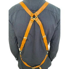 LIGHT BROWN LEATHER APRON