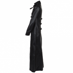 ZELDA LONG LENGTH GOTHIC BLACK COAT