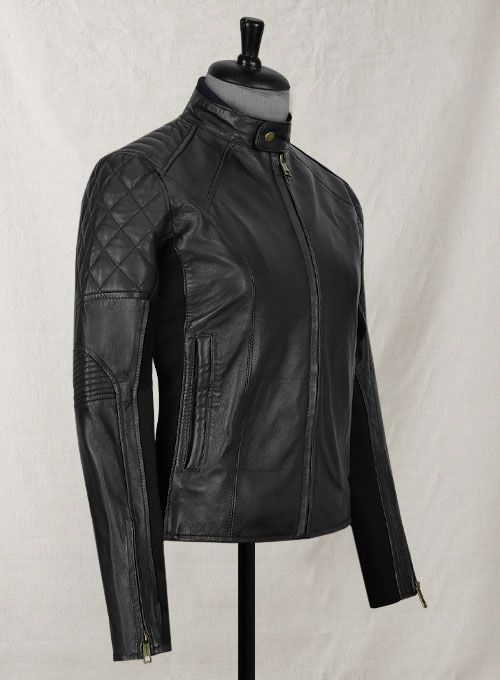 MODERN STRETCH LEATHER JACKET