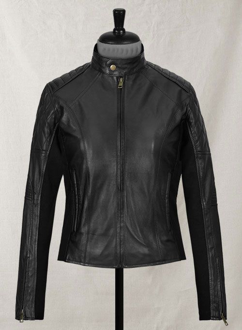 MODERN STRETCH LEATHER JACKET