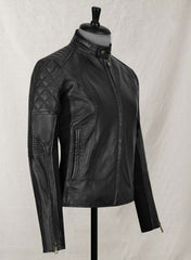 MODERN STRETCH LEATHER JACKET