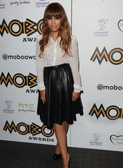 REBECCA FERGUSON LEATHER SKIRT