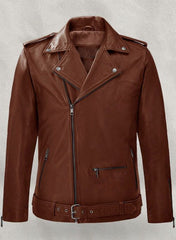 RUTLAND TAN RIDING LEATHER JACKET