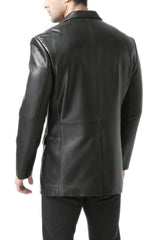 Men's Real Lambskin Leather Blazer