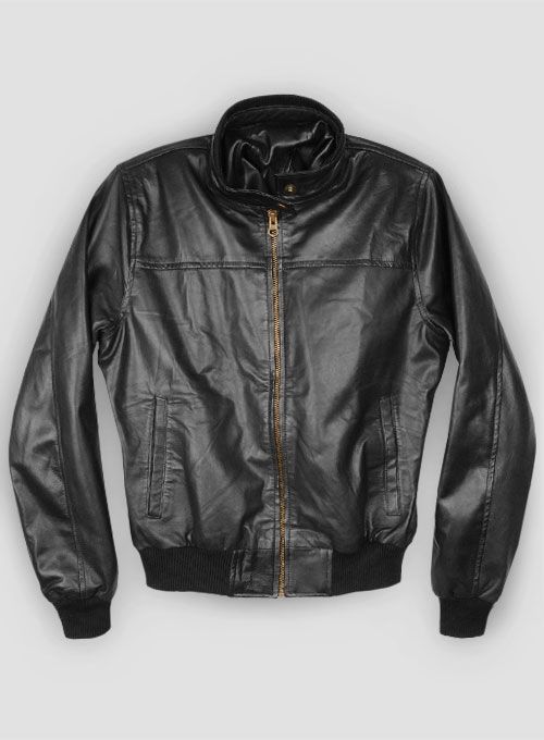 SYMPHONY DETACHABLE HOOD LEATHER JACKET