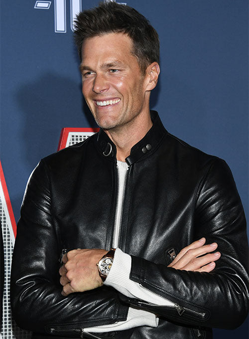 Tom Brady Leather Jacket