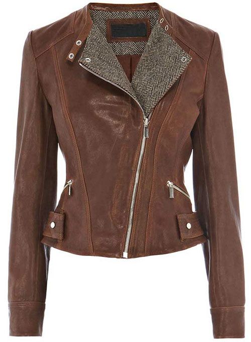 TWEED LEATHER COMBO JACKET