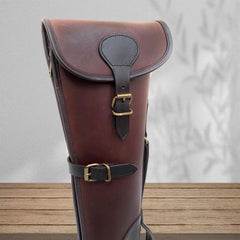 LEATHER SHOTGUN SLIP CASE , HUNTERS SLIP CASE, GIFT FOR DAD