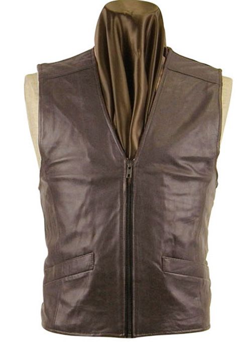 ZENGKER MEN'S LEATHER VEST