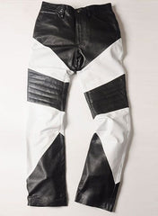 ZOD MIX LEATHER PANTS